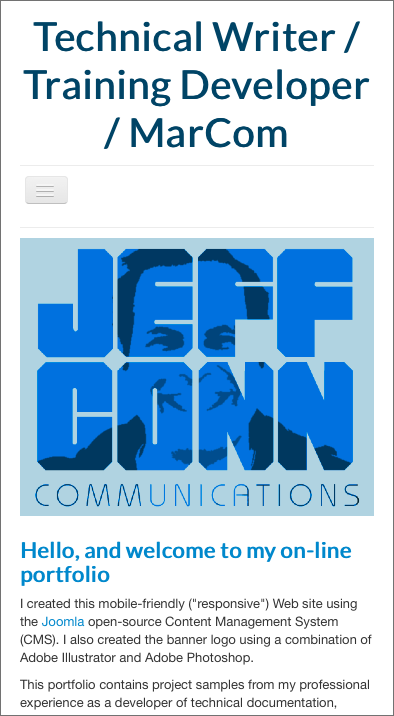 Responsive mobile display